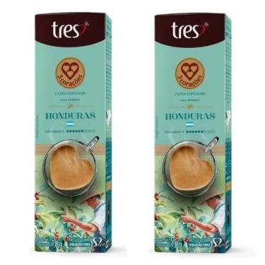 Imagem de Kit com 20 Cápsulas Café HONDURAS 3 Três Corações Expresso Especial Re