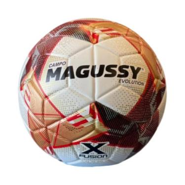 Imagem de Bola futebol oficial magussy evolution campo, Branco
