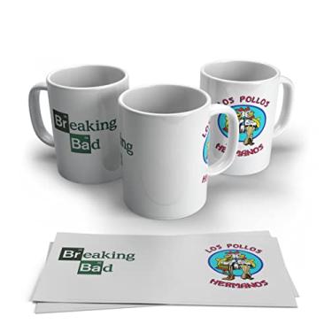 Imagem de Caneca de Porcelana Breaking Bad Los Pollos Hermanos
