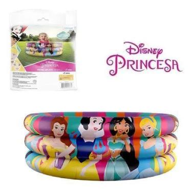 Imagem de Piscina Inflável 100 L 86 X 20 Princesas Disney Etitoys Dyin-102 N