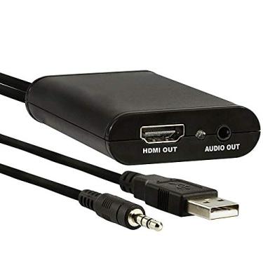 Imagem de Conversor USB 2.0 para HDMI para HDTV com Suporte Full HD 1080P