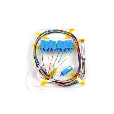 Imagem de Cabo Optico Splitter Evus Plc 1x8 Sc/ Upc 1m G657a1