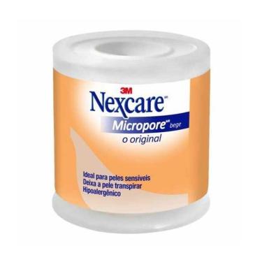 Imagem de Fita Micropore Nexcare Bege 50MM X 4,5M 3M