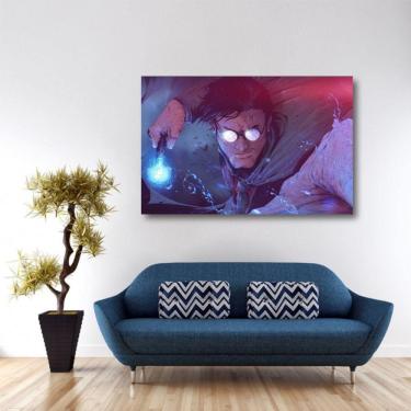 Imagem de Quadro Harry Potter decorativo com Tela em Tecido