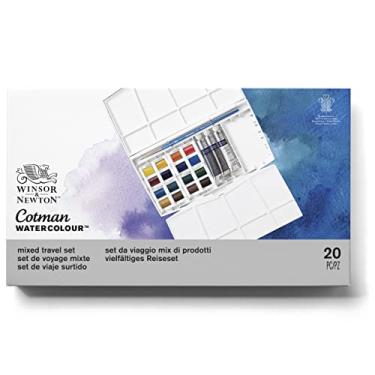 Imagem de Winsor & Newton Aquarela Cotman, Painting Plus, 19 Cores