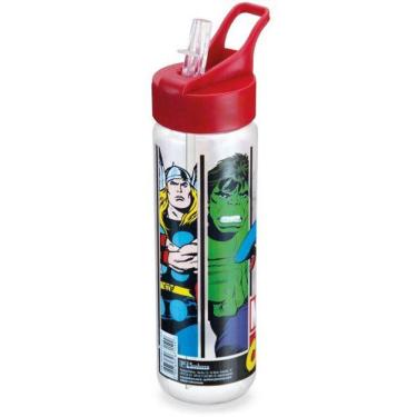 Imagem de Garrafinha Garrafa Squeeze Marvel 700ml Sortido