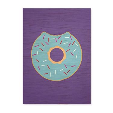 Imagem de Arte Maníacos Quadro Decorativo em Madeira Donut Aul - 23x16,25cm