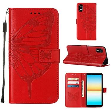 Imagem de HONGYAN Capa de telefone Para Sony Xperia ACE III em grau Butterfly Leather Telefone Capa protetora