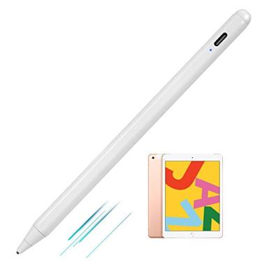 Imagem de Caneta Stylus eletrônica para Samsung Galaxy Tab A 10.1 2019 Wi-Fi, lápis digital ativo com ponta ultrafina de 1,5 mm para lápis Wi-Fi Samsung Galaxy Tab A 10.1 2019, bom nas notas, branco