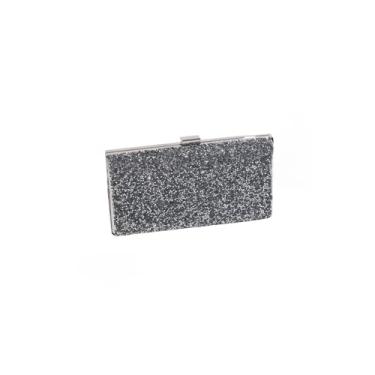 Imagem de JAMBHALA Bolsa Feminina Siliver Clutch Bolsa de Strass Para Noivas, Baile de Formatura, Bolsa de Festa (cinza)
