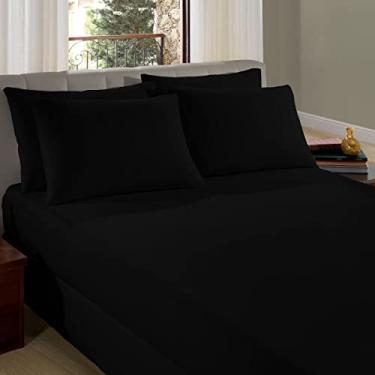 Imagem de JOGO 3 PCS QUEEN SIZE LISO VV - 1025 - PRETO