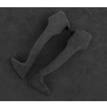 Imagem de JEZOE Envoltório de camurça maçaneta da porta do carro quadro apoio de braço capa painel moldagem tira guarnição, para subaru brz toyota 86 2013-2020 acessórios