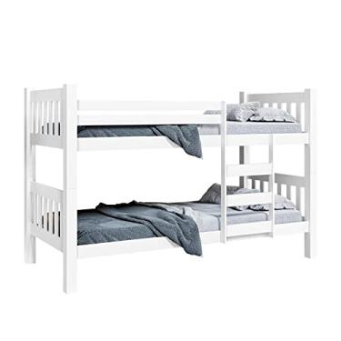 Imagem de Beliche Solteiro Caribe 0,88 Gabrielli Branca