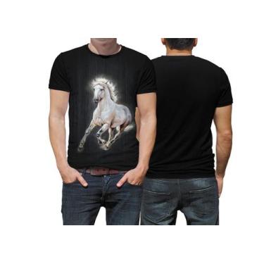 Imagem de Camiseta Cavalos De Raça Country Estampa Total - Tritop Camisetas