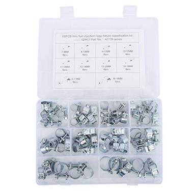 Imagem de Mangueira de ar de tubo de água, 60 peças/conjunto de braçadeira de mangueira de vácuo de fixação mini braçadeira de mangueira acessórios de carro para industriais, eletrônicos, automóveis