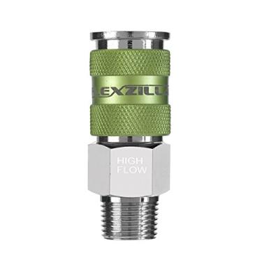 Imagem de Flexzilla Acoplador Pro High Flow 6,35 mm (1/4"), MNPT 3/8" - A53626FZ