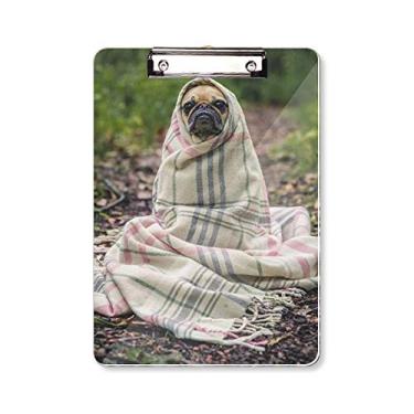 Imagem de Bulldog Placa de suporte para fotografia de animais de estimação A4