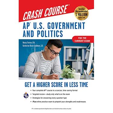 Imagem de Ap(r) U.S. Government & Politics Crash Course, Book + Online: Get a Higher Score in Less Time