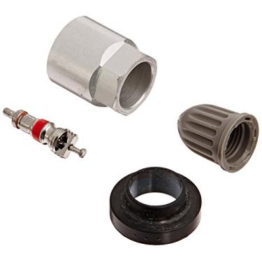 Imagem de GM Genuine Parts 19117462 Kit de válvula de monitoramento de pressão de pneu (TPMS) com tampa, núcleo, ilhós e porca