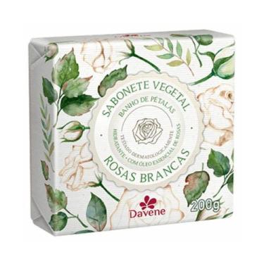 Imagem de Sabonete Vegetal Rosas Brancas 200G - Davene