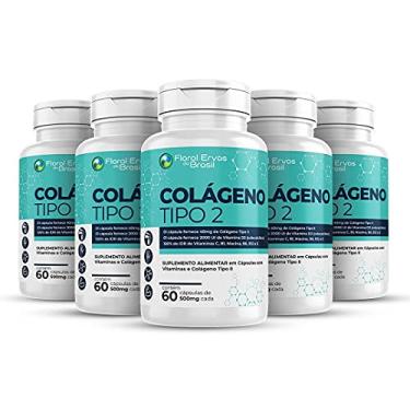 Imagem de Colágeno Tipo 2 I I 5x 60 Cápsulas + Vitaminas Máx. 1 Ao Dia