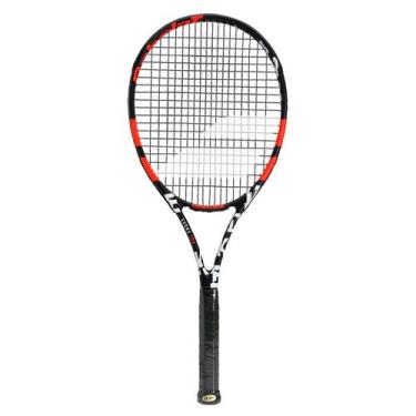 Imagem de Raquete De Tênis Babolat  Evoke 105 Preta E Vermelha