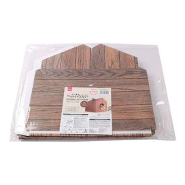 Imagem de Casa Papelão P/ Gatos Casinha Brinquedo P/ Gatos