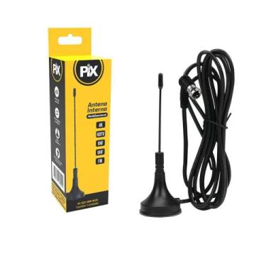 Imagem de Antena Hdtv Digital Mini 1,50M - Pix