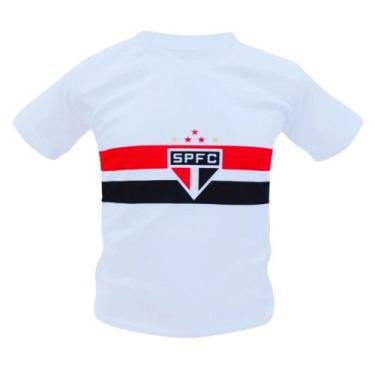 Imagem de Camiseta Infantil São Paulo Branca Oficial - Revedor