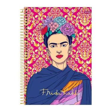 Imagem de Caderno Universitário Frida Kahlo Pattern 80 Folhas - Jandaia