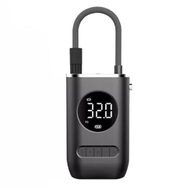 Imagem de Mini Bomba De Ar Eletrica Digital Portatil 50w 2000mah Pneu Carro Moto Czk3668