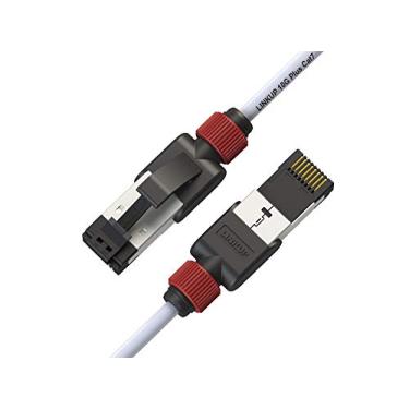 Imagem de LINKUP - [Testado com cabo Ethernet Versiv CableAnalyzer Cat7 - 3 unidades) RJ45 S/FTP blindado duplo 10G | Jogo de roteador de switch LAN de Internet de rede | Alta velocidade | 30AWG branco