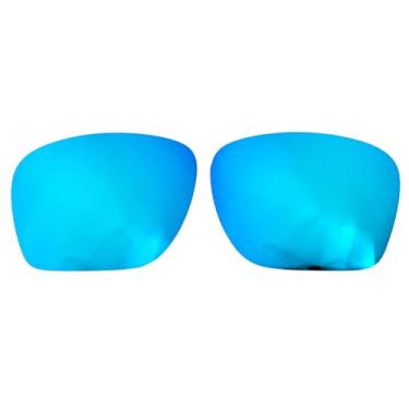 Imagem de Wetnenss Substituição para óculos de sol Oakley Sylas OO9448 57 mm/1,5 mm polarizado/fácil de instalar (azul)