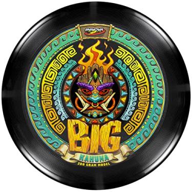 Imagem de Innova Big Kahuna INNmold Beach Frisbee 200 g – Projetado para lidar com ventos fortes, aro fácil de segurar (preto)