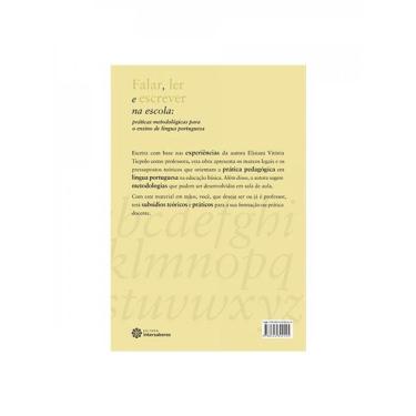 Imagem de Falar, Ler E Escrever Na Escola: