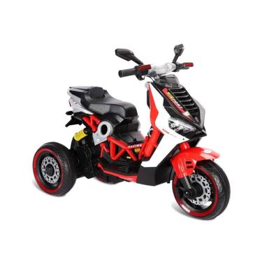 Imagem de Moto Elétrica Infantil 12v Scooter Sport Vermelha - Bandeirante