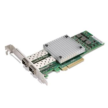 Imagem de Placa de rede Ethernet SFP+ PCI-E de 10 GB com chip Broadcom BCM57810S, porta dupla SFP+, PCI Express X8 NIC, suporta Windows Server/Linux/VMware