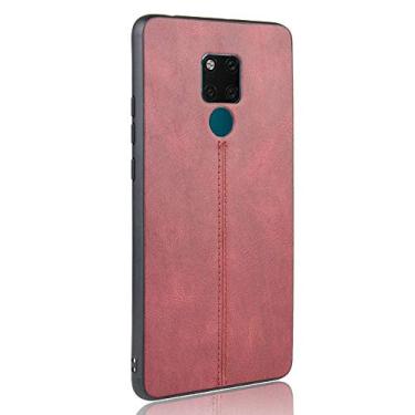 Imagem de Capa para celular Huawei Mate 20X Capa robusta Proteção 360° Capa de couro liso para Huawei Mate 20X