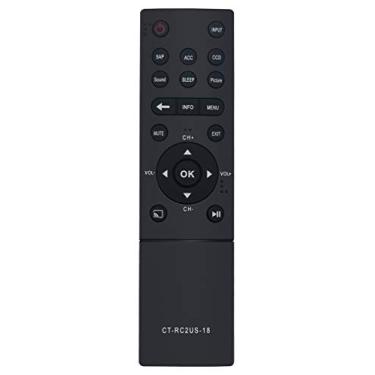 Imagem de Controle remoto de substituição CT-RC2US-18 compatível com Toshiba LED TV Chromecast Built-in TV 43L511U18 50L711U18 55L711M18 55L711U18 50L711M18