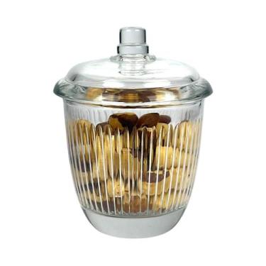 Imagem de Bomboniere Soph De Vidro Com Tampa Potiche Baleiro 250ml - Pyramid Gla