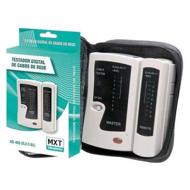 Imagem de Testador Digital de Cabos de Rede MXT NS-468-B - Generico