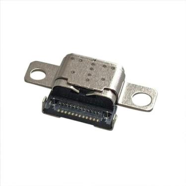 Imagem de AKUYAO Conector de tomada de alimentação CC com porta de carregamento USB-C tipo C para Lenovo ThinkPad E14 E15 Gen 2ª geração 3ª geração conector soquete de laptop