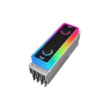 Imagem de Thermaltake WaterRAM Alexa/Razer Chroma/5V placa mãe Syncable RGB memória de resfriamento líquido DDR4 3200MHz 32GB (8GB X 4) CL-W252-CA00SW-A