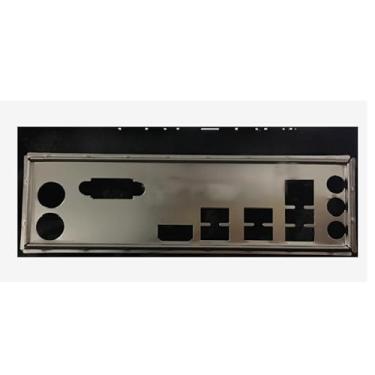 Imagem de SONXIAVIVO Placa mãe I/O Shield placa traseira de substituição em branco para placa mãe ASUS PRIME A320M-K defletor traseiro