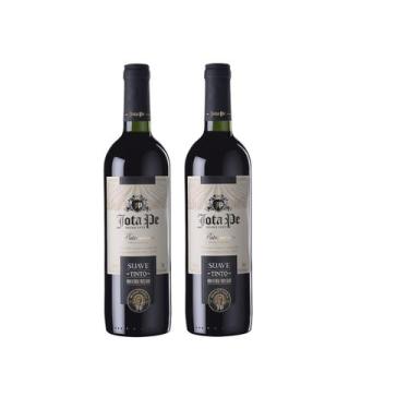 Imagem de Kit Vinho Jota Pe Tinto Suave Casa Perini 750ml 2 unidades