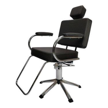 Imagem de Cadeira Lotus Reclinável Café 3d Hidráulica Ótima Qualidade - HATTEN