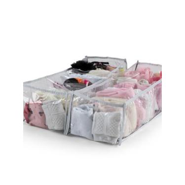 Imagem de Kit 10 Organizador de Gaveta Calcinhas Meias Bodie - Beatriz Baby Enxo