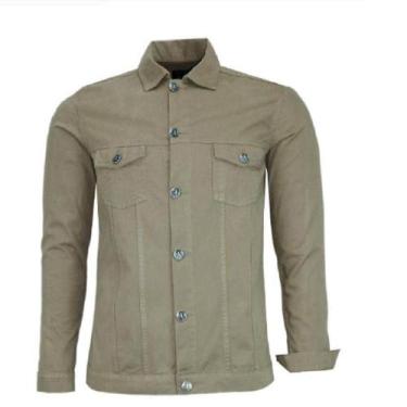 Imagem de Jaqueta Sarja Great Original Amil Manga longa com dois bolsos Kaki, Ka