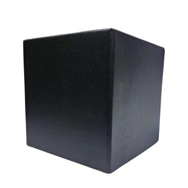 Imagem de Arandela 1 Facho 8x8x8 P/1 Lâmpada GU10 Ref.2204 - All Lux | Preto