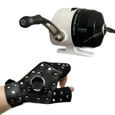 Imagem de Kit Pesca Fácil Manuseio SpinCast Longo Arremesso  Luva Protetora Esqu